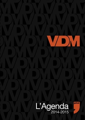 L'agenda VDM 2014-2015