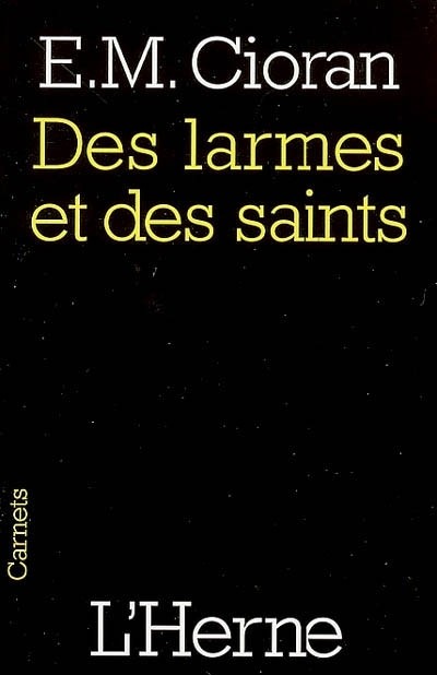 Des larmes et des saints