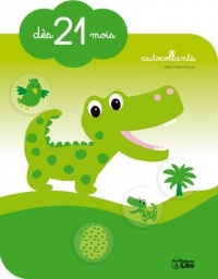 Je Découvre la Joie de Coller : le Crocodile - Dès 21 mois