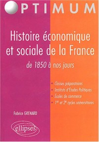 Histoire économique et sociale de la France, fin XIXe-XXe siècles
