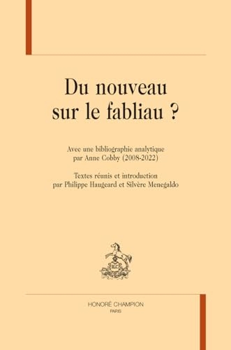 Du nouveau sur le fabliau ?