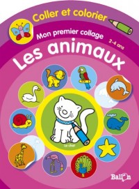 Mon premier collage : les animaux (2-4 ans)