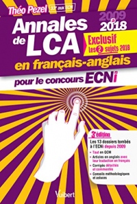 Annales de LCA en français-anglais pour le concours ECNi - 2009 à 2018 : en exclusivité les 2 sujets 2018