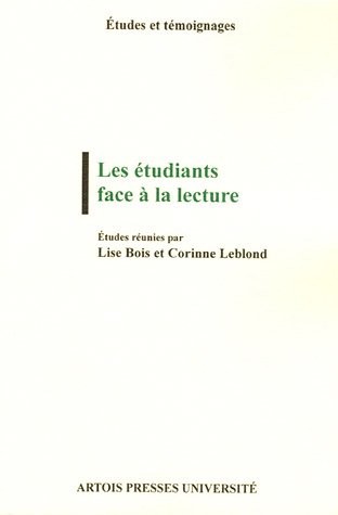 Les étudiants face à la lecture