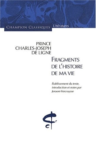 Fragments de l'histoire de ma vie
