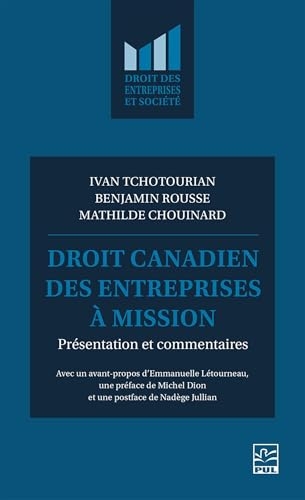 Droit canadien des entreprises a mission