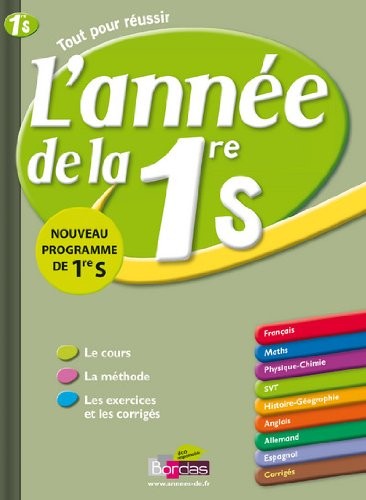 L'année de la 1e S
