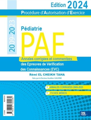 Annales de pédiatrie 2009-2023 PAE