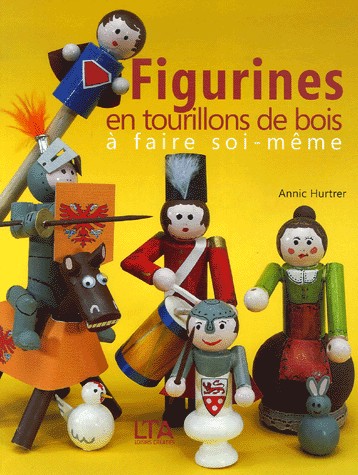 Figurines en tourbillon de bois à faire soi-même