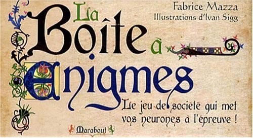 La boîte à énigmes : Le jeu