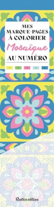 Mes marque-pages à colorier au numéro : Mosaïque