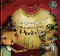 Le Grand livre des aventures de Pinocchio (1CD audio)