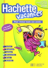 Hachette Vacances : De la petite section à la moyenne section de maternelle - 3-4 ans