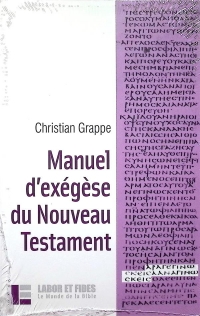 Manuel d'exégèse du Nouveau Testament