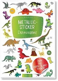 Autocollants métalliques Dinosaures