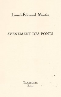 Avènement des ponts