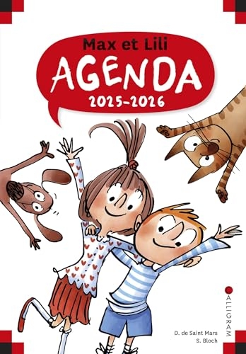 Agenda scolaire Max et Lili 2025-2026