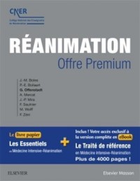 Réanimation - OFFRE PREMIUM: Le livre papier Les Essentiels en Médecine Intensive-Réanimation + votre accès à l'ebook du traité c