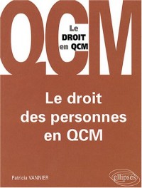 Le droit des personnes en QCM
