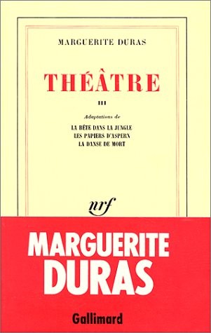 Théâtre, tome 3 [9782070701759]