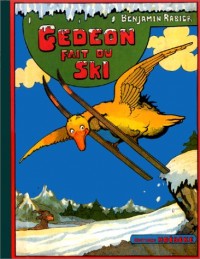 Gédéon fait du ski