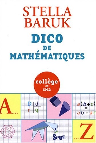 Dico de mathématiques