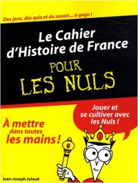 CAHIER HIST FRANCE PR LES NULS