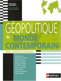 Géopolitique du monde contemporain