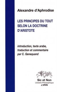 Les principes du tout selon la doctrine d'Aristote