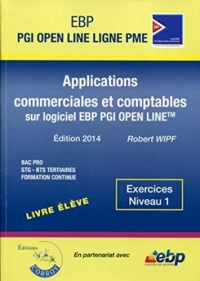 EBP PGI OPEN LINE - PACK FORMATEUR: Applications commerciales et comptables sur PGI EBP OPEN LINE - NIVEAU 1