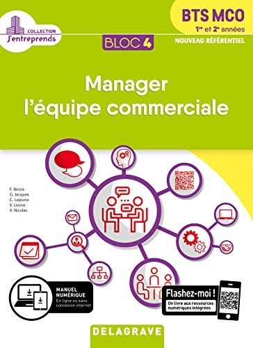 Manager l'équipe commerciale BTS MCO 1re et 2e années : Bloc 4