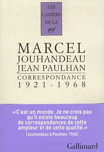Correspondance: (1921-1968)