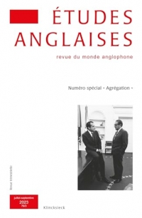 Etudes anglaises - N°3/2023: Numéro spécial « Agrégation »