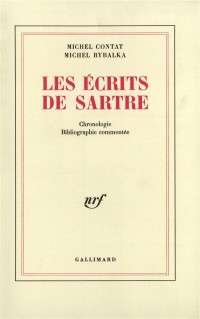 Les Écrits de Sartre - Chronologie, bibliographie commentée