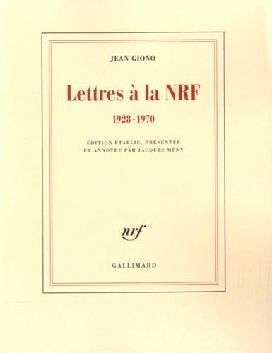 Lettres à la NRF: (1928-1970)
