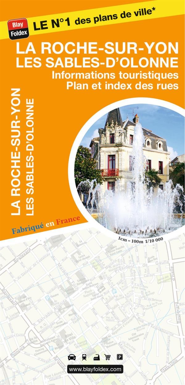 Sables-d'Olonne La-Roche-sur-Yon : 1/10 000