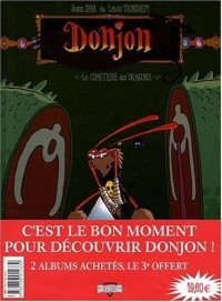 Donjon Crépuscule : Pack en 3 volumes : Tome 101, Le Cimetière des dragons ; Tome 102, Le Volcan des Vaucanson ; Tome 103, Armaggedon