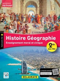 Histoire Géographie, Enseignement Moral et Civique 2de Bac Pro - Pochette élève