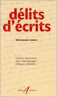 Délits d'écrits