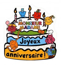 Monsieur Madame - Livre d'activités Joyeux anniversaire !