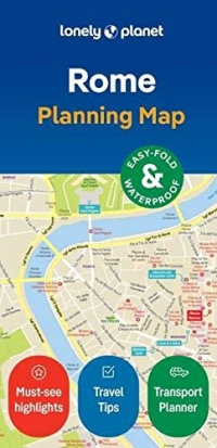 Lonely Planet Rome City Map 2 2