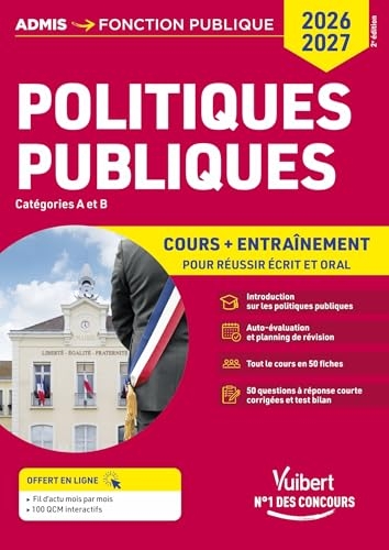 Politiques publiques - Catégories A et B: Concours 2026-2027