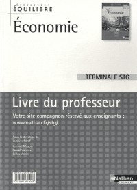 Economie terminale STG : Livre du professeur