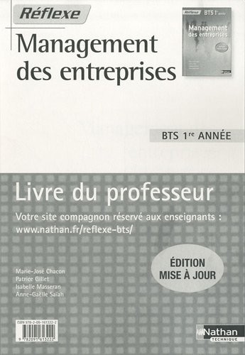 MANAGEMENT ENTR BTS 1E (REF)