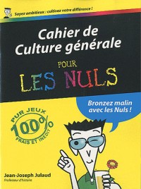 CAH CULTURE GENERALE T3 PR NUL