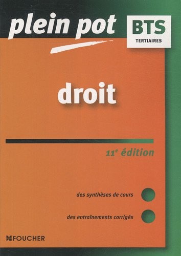 Droit BTS tertiaires
