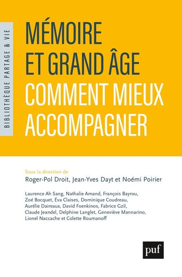 Mémoire(s) et grand âge : comment mieux accompagner