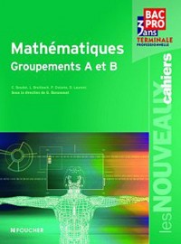 Les Nouveaux Cahiers Mathématiques Groupements A et B Tle Bac Pro