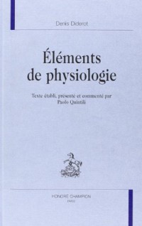 Eléments de physiologie