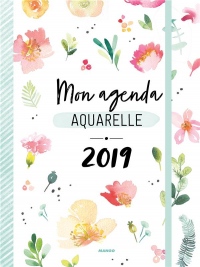 Mon agenda aquarelle 2019